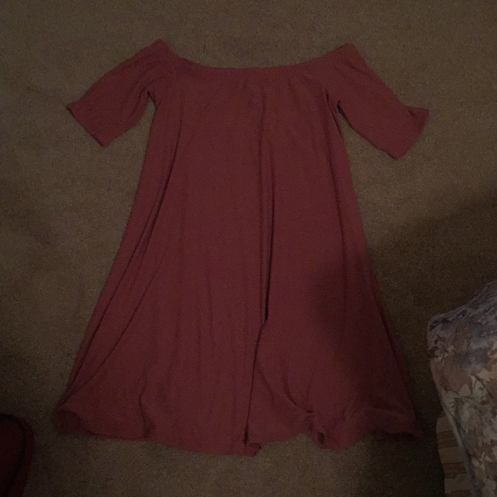 Off the shoulder dress